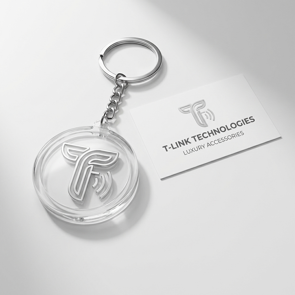 Round keychain sample 2