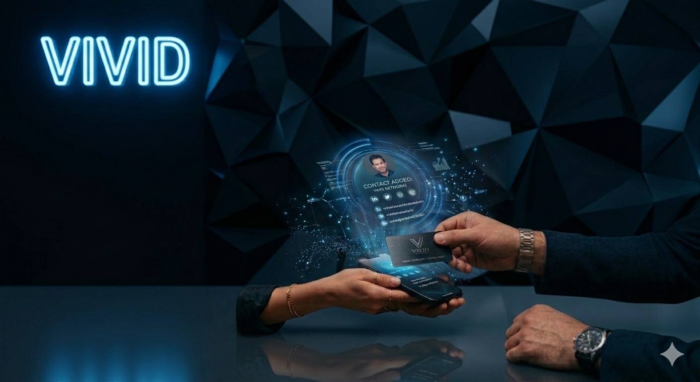 Modern digital business card